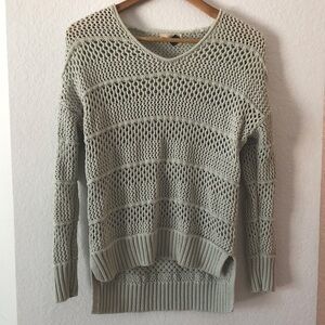 Cotton knit sweater
